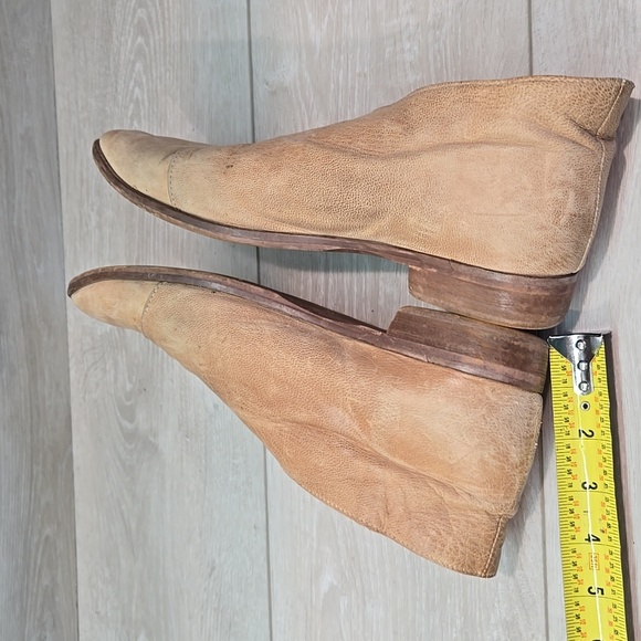 Free People Women's Ankle Cut Side Leather Boots  Shoes Sz 41/9.5-10 - Picture 10 of 16